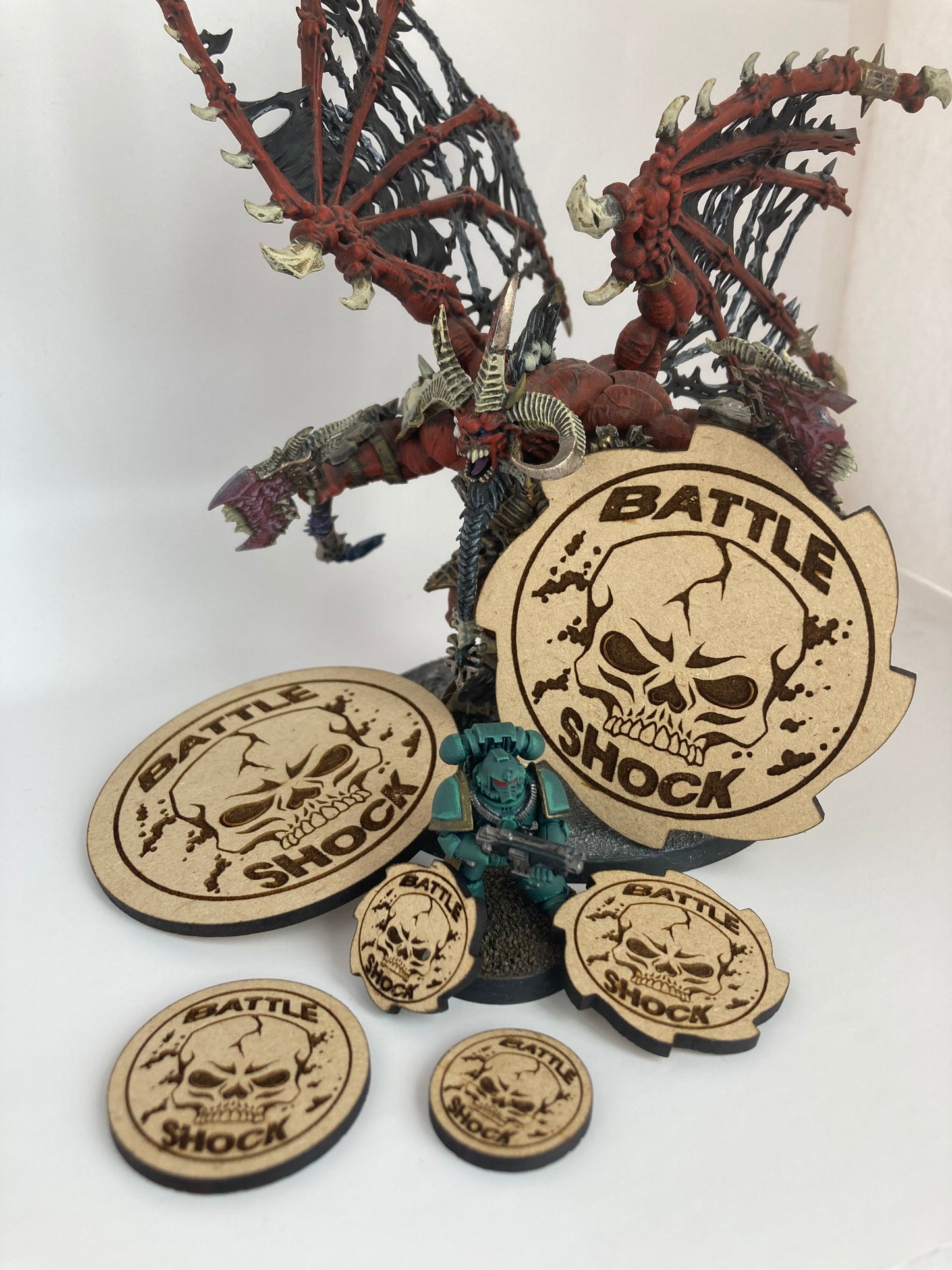 Battle Shock token - Blade - MDF