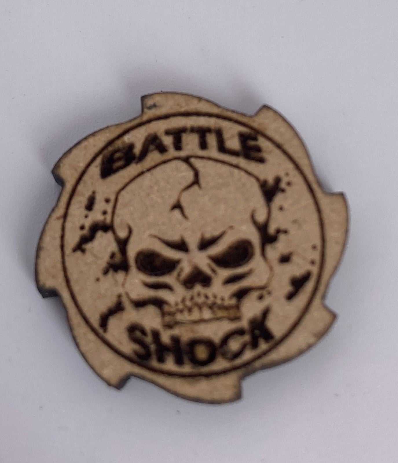 Battle Shock token - Blade- MDF - 5 Pack