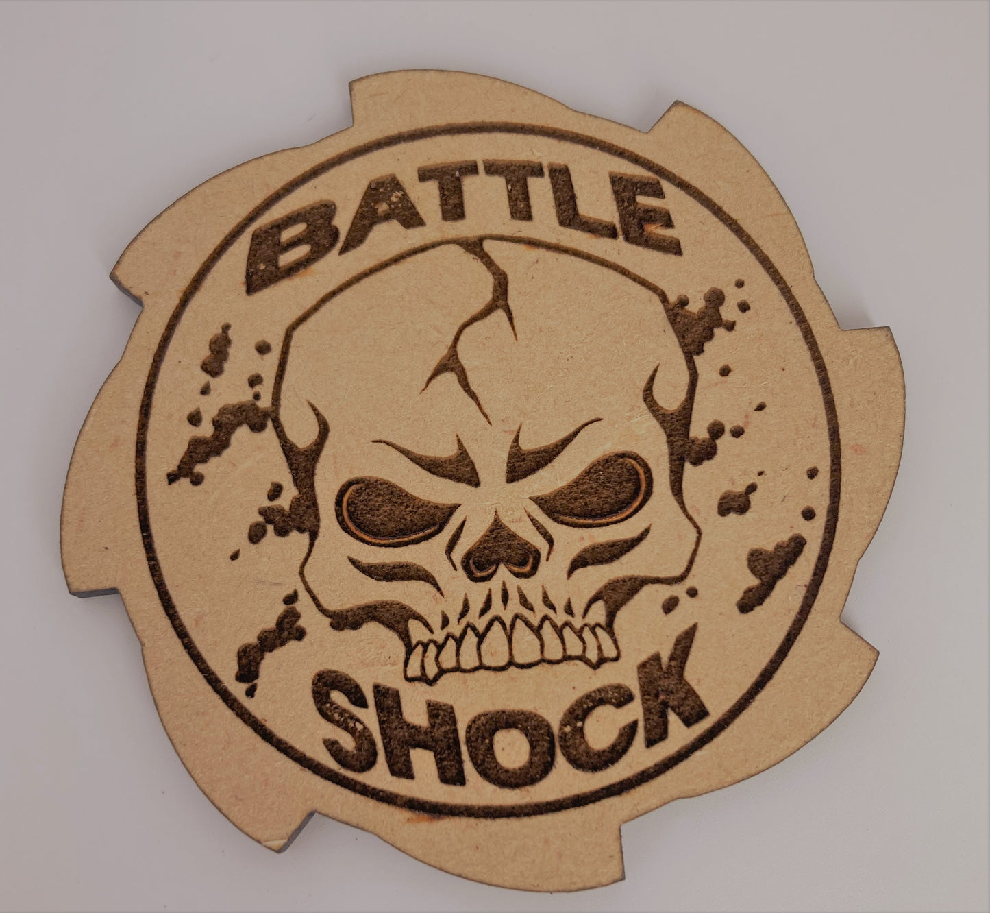 Battle Shock token - Blade - MDF