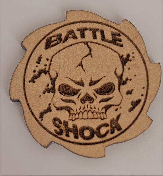 Battle Shock token - Blade - MDF